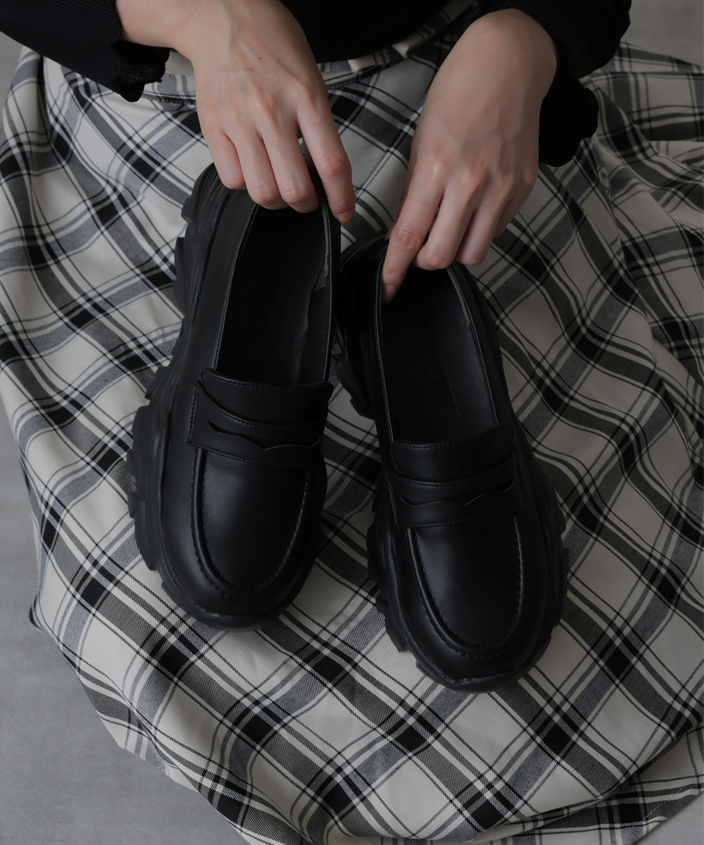 デメテル DEMETER 厚底 ダッドソール ローファーシューズ