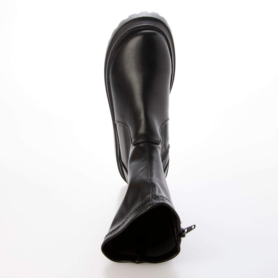 Demeter DEMETER Thick Sole Tank Sole Mid-Length Stretch Boots