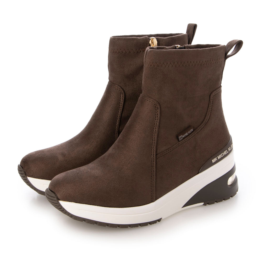 デメテル DEMETER MK MICHEL KLEIN エムケー ミッシェルクラン 軽量 撥水 防滑 幅広3E スポーティー カジュアルブーツ,オーク