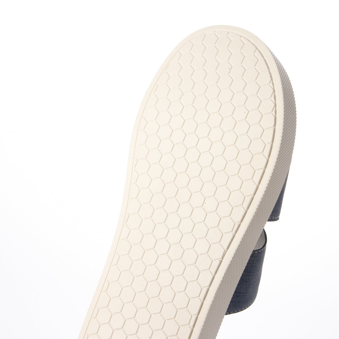 デメテル DEMETER 軽量厚底 フロントジップ スライドサンダル (デニム) デニム