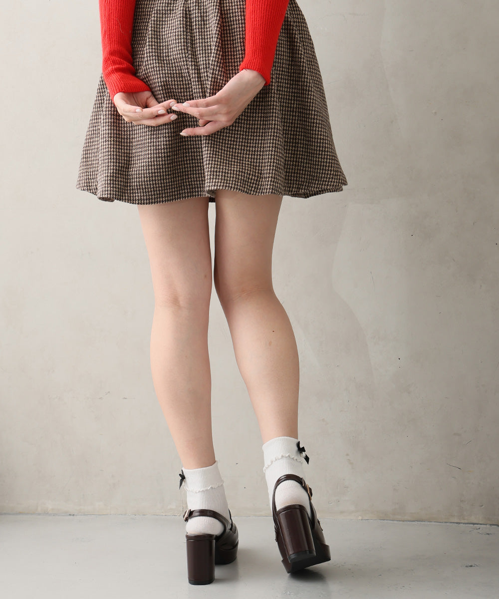 デメテル DEMETER 厚底 プラットフォーム スリングバック ローファーパンプス (ダークブラウン) ダークブラウン