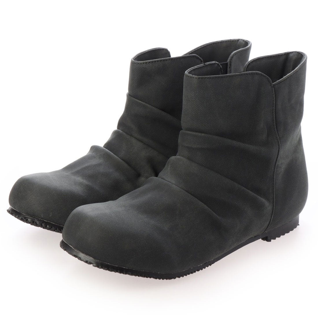 デメテル DEMETER カジュアルに使えるサイドゴアレインブーツ (ブラックスムース) ブラックスムース