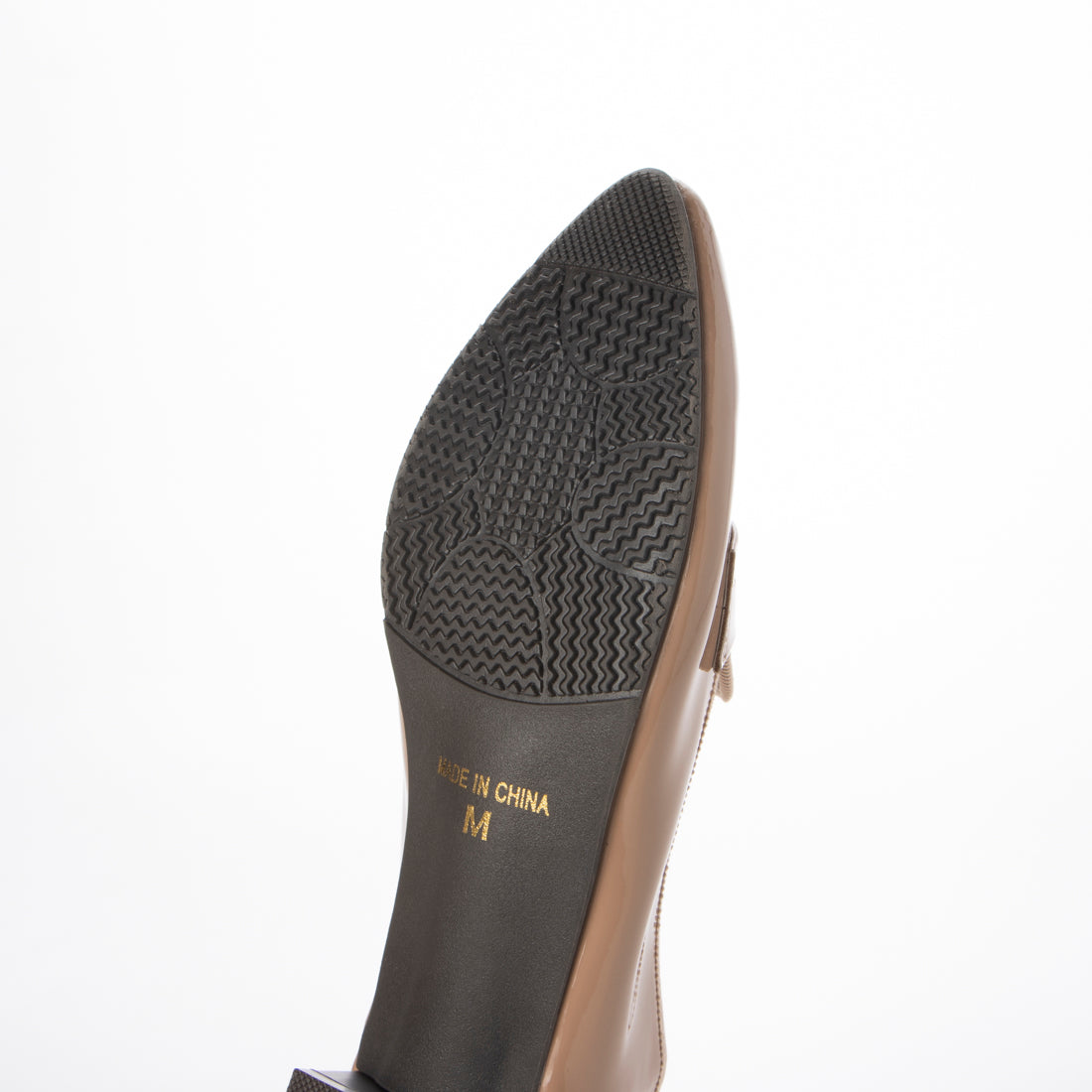 DEMETER Waterproof, water repellent, anti-slip ☆ For both sunny and rainy days Wide 3E pointed toe loafers Rain pumps Rain shoes