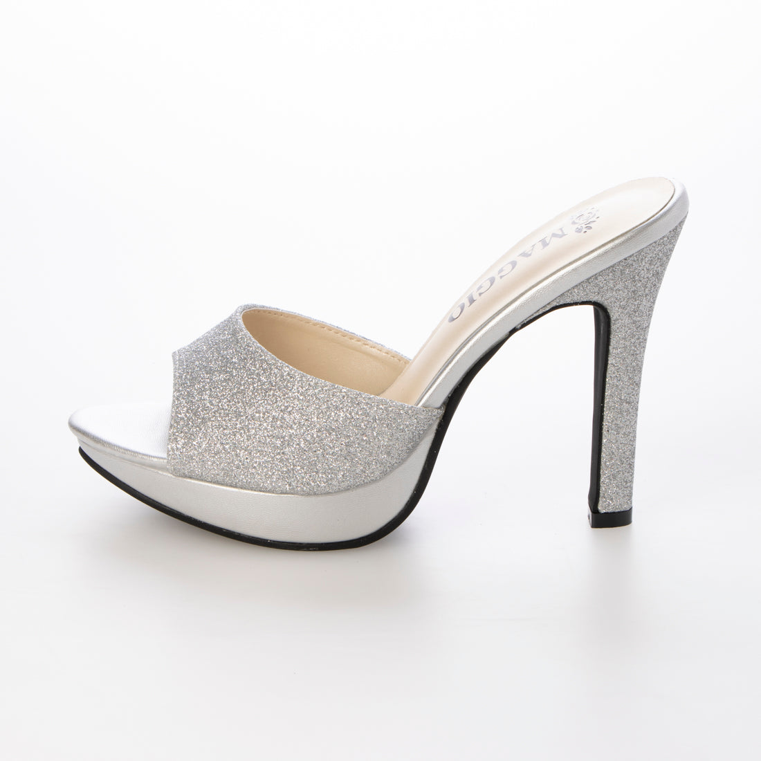 デメテル DEMETER 厚底☆オープントゥ ピンヒール ミュールサンダル