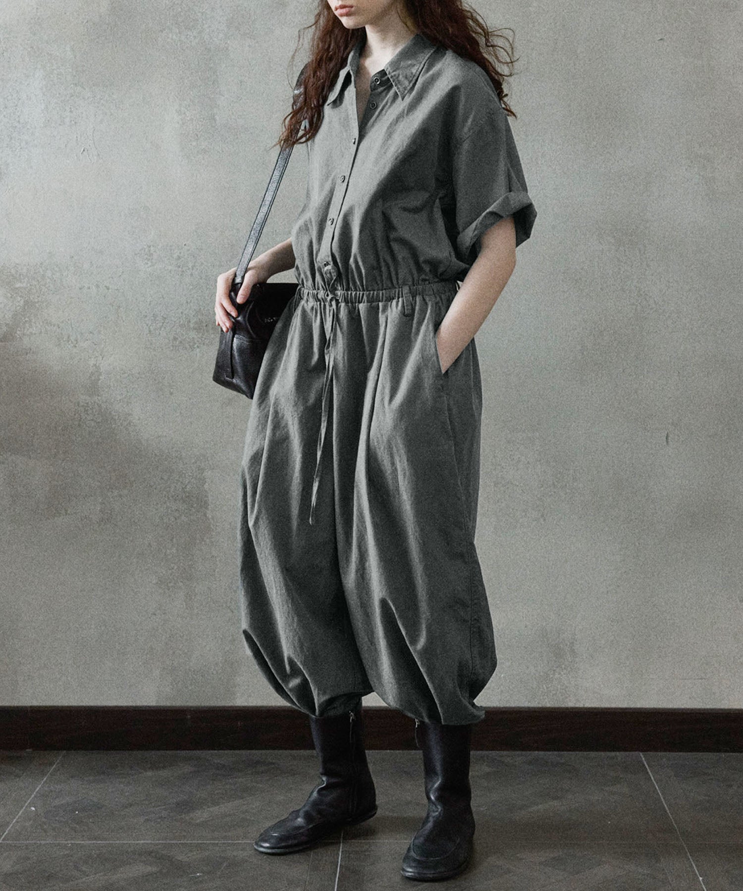 ディケイドクラシック DECADE CLASSIC DECADE CLASSIC  オールインワンパンツ (ダークグレー) ダークグレー