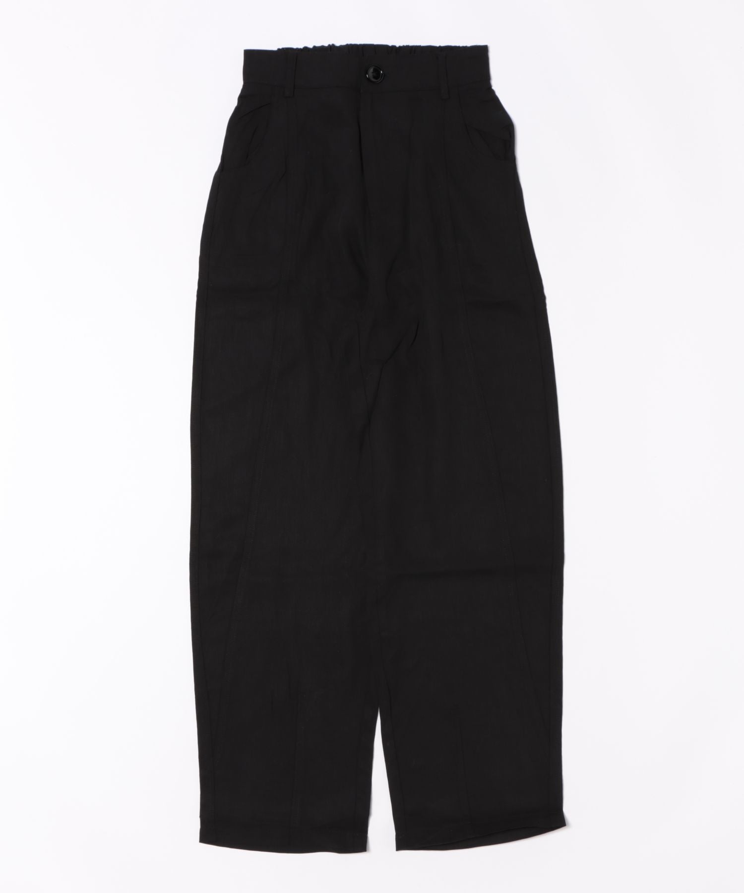 ディケイドクラシック DECADE CLASSIC DECADE CLASSIC ジャストウエストカーブタックド パンツ (ブラック) ブラック