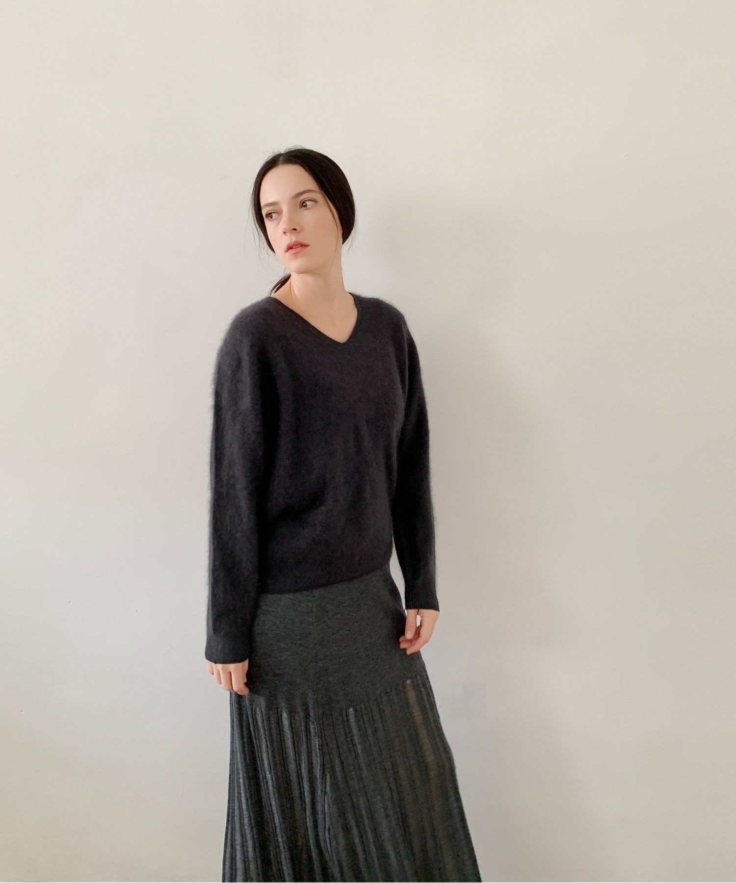 ディケイドクラシック DECADE CLASSIC DECADE CLASSIC シャギーニットフルオーバー (ダークグレー) ダークグレー