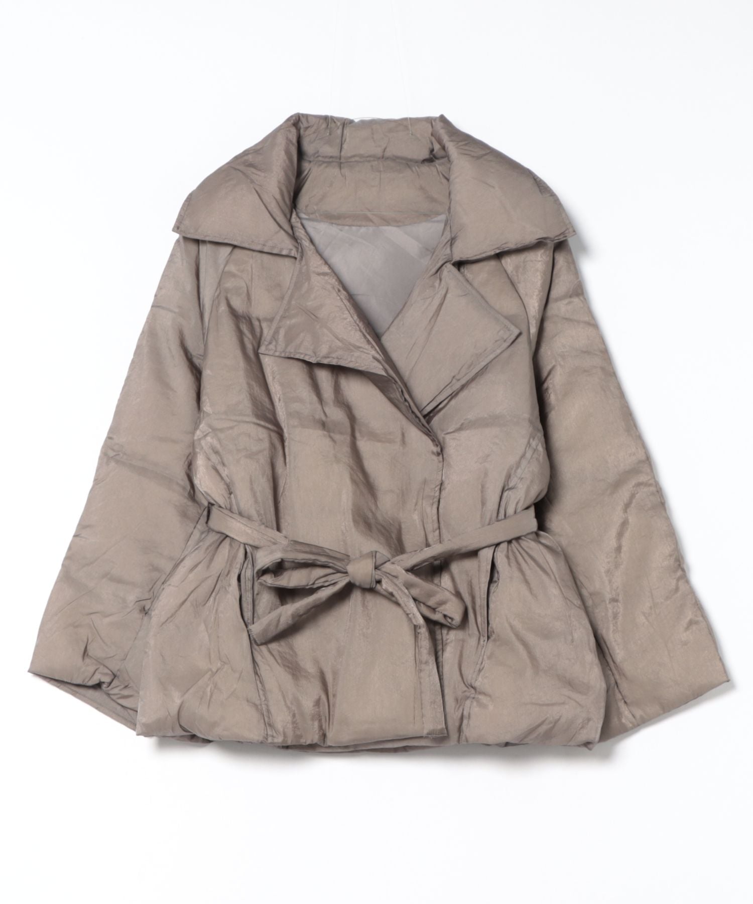 ディケイドクラシック DECADE CLASSIC DECADE CLASSIC 切り替えショート丈ダウンジャケット (グレー) グレー