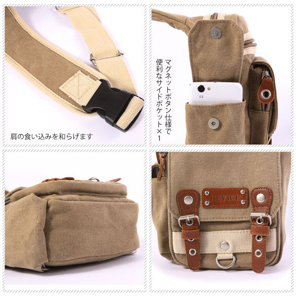 ディバイス DEVICE デバイス DEVICE #DBH-30028 ボディバッグ (1.ベージュ) 1.ベージュ