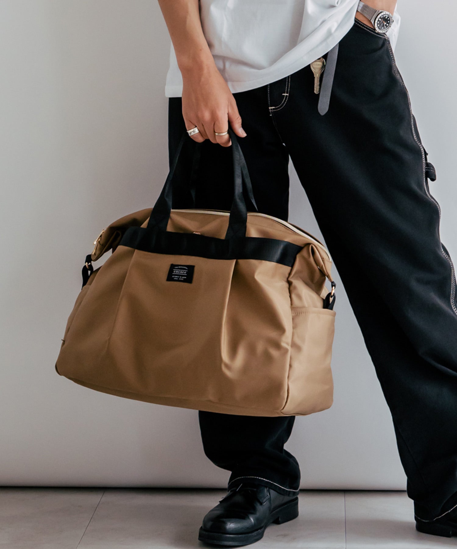 デバイス DEVICE 撥水ナイロン2WAYトラベルボストン