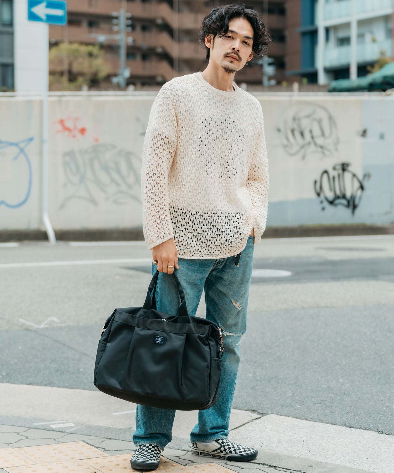 デバイス DEVICE 撥水ナイロン2WAYトラベルボストン