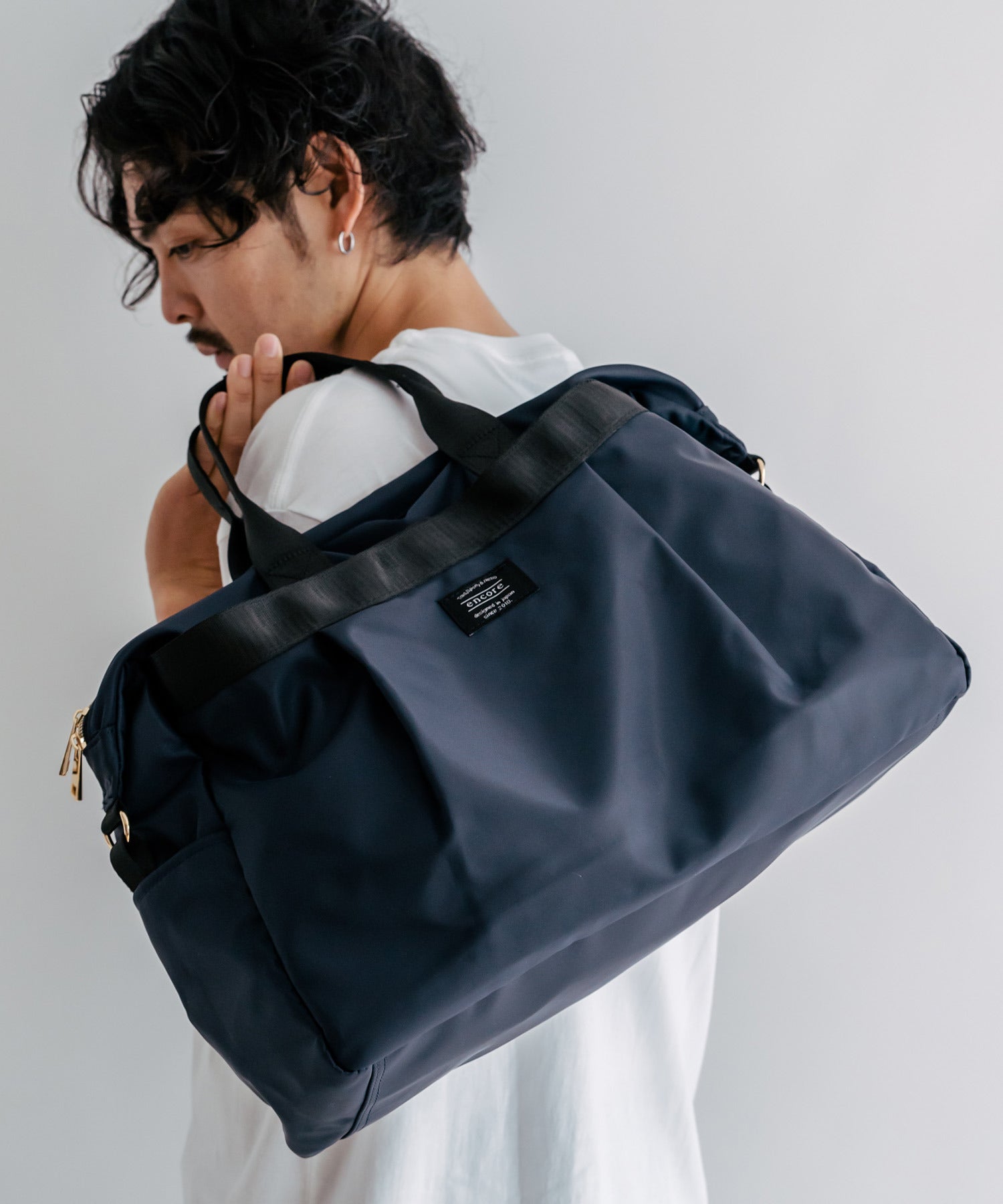 デバイス DEVICE 撥水ナイロン2WAYトラベルボストン