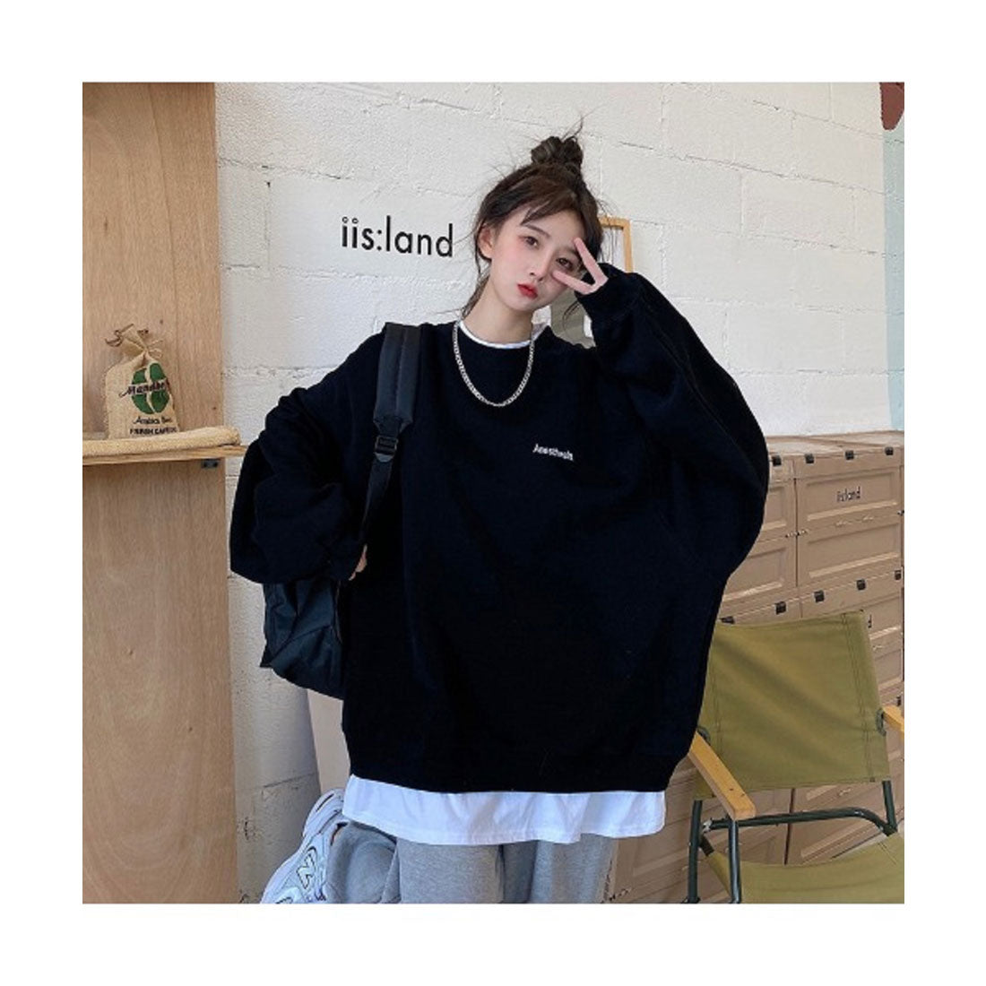 デバイス DEVICE ストリートデザイン スウェット トレーナー