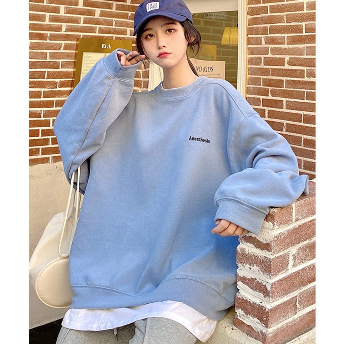 デバイス DEVICE ストリートデザイン スウェット トレーナー,BL