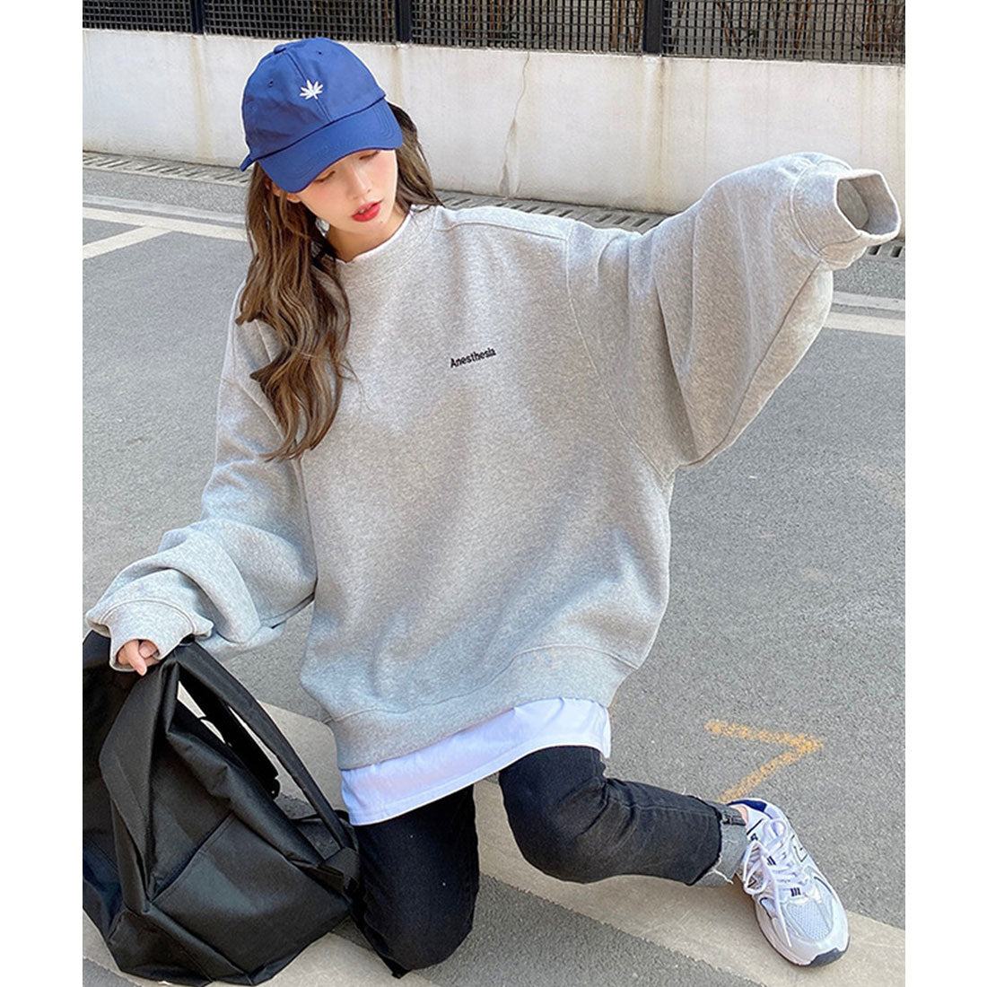 デバイス DEVICE ストリートデザイン スウェット トレーナー,GY