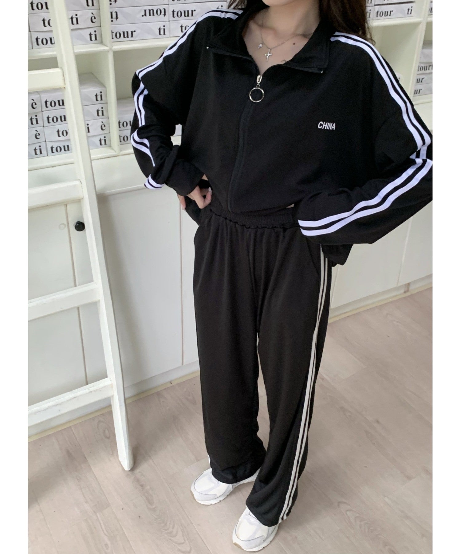 デバイス DEVICE ダブルライン シンプルジャージ