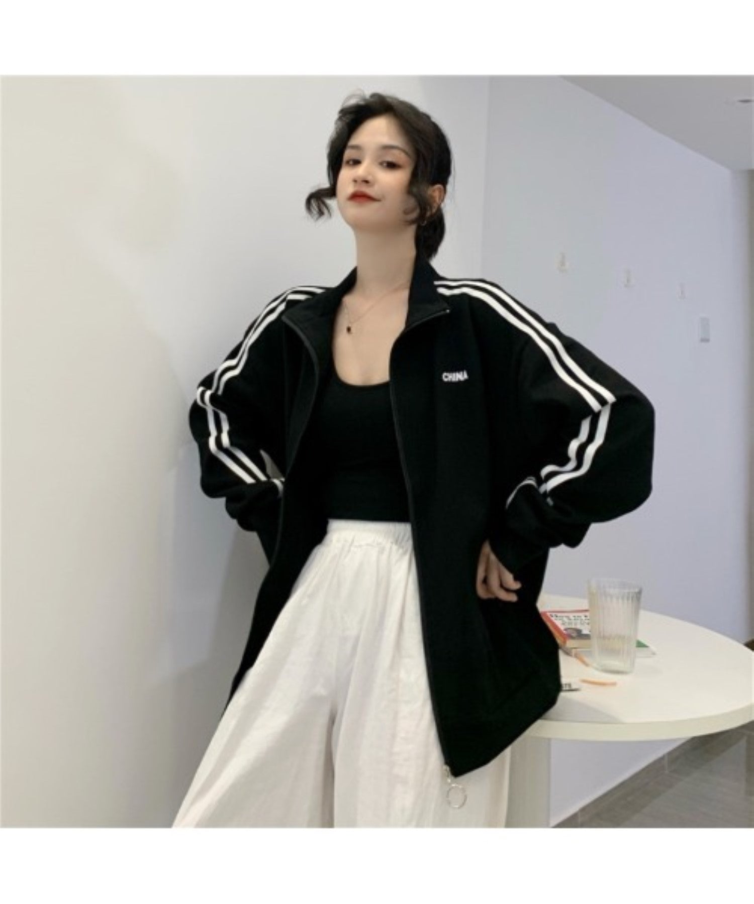 デバイス DEVICE ダブルライン シンプルジャージ