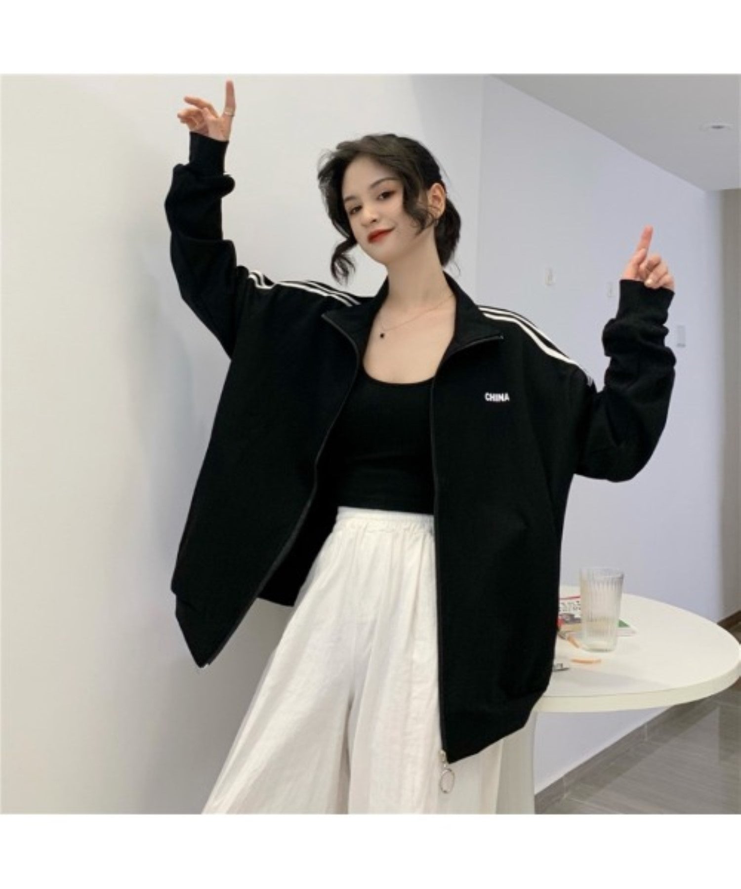 デバイス DEVICE ダブルライン シンプルジャージ