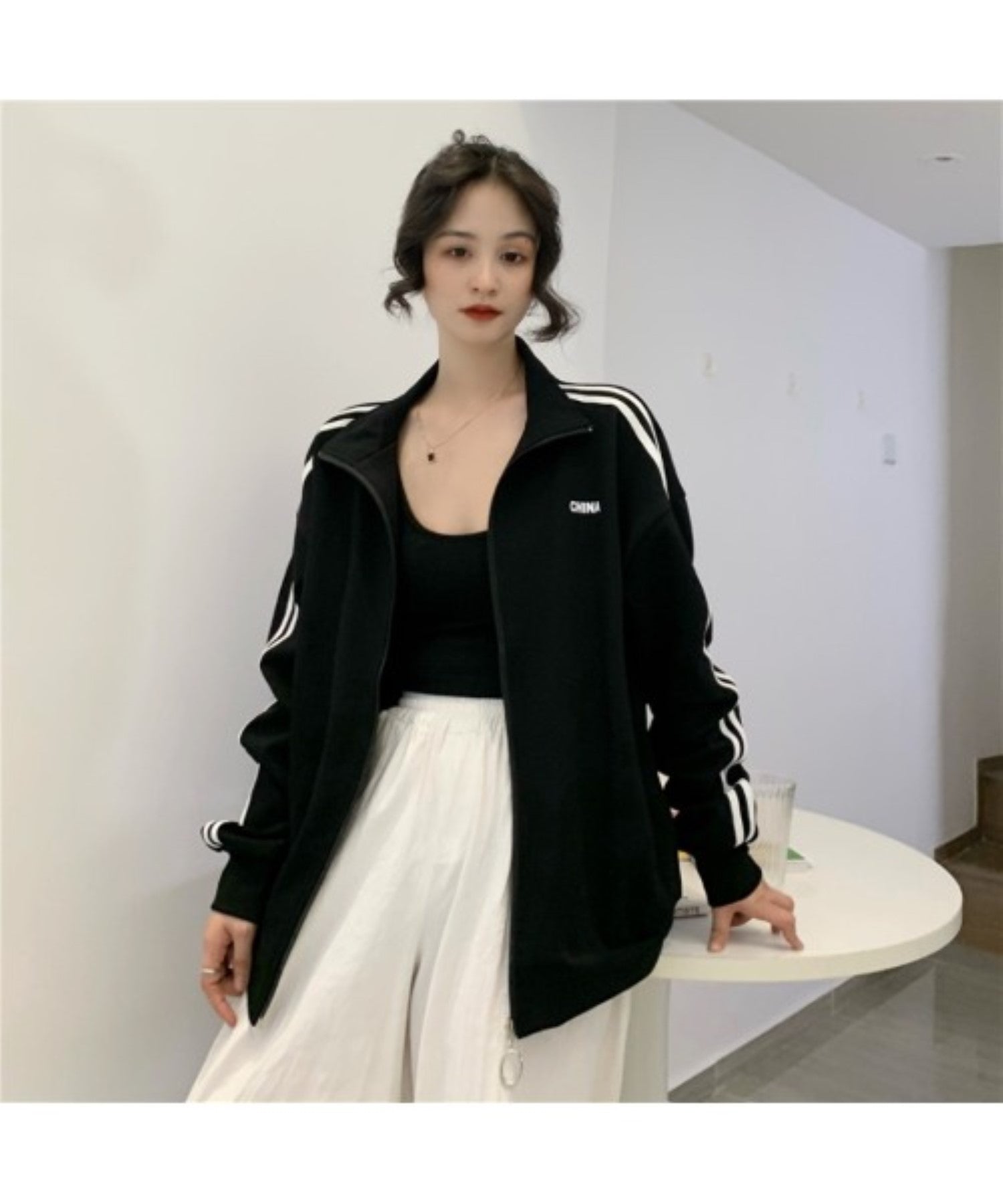 デバイス DEVICE ダブルライン シンプルジャージ