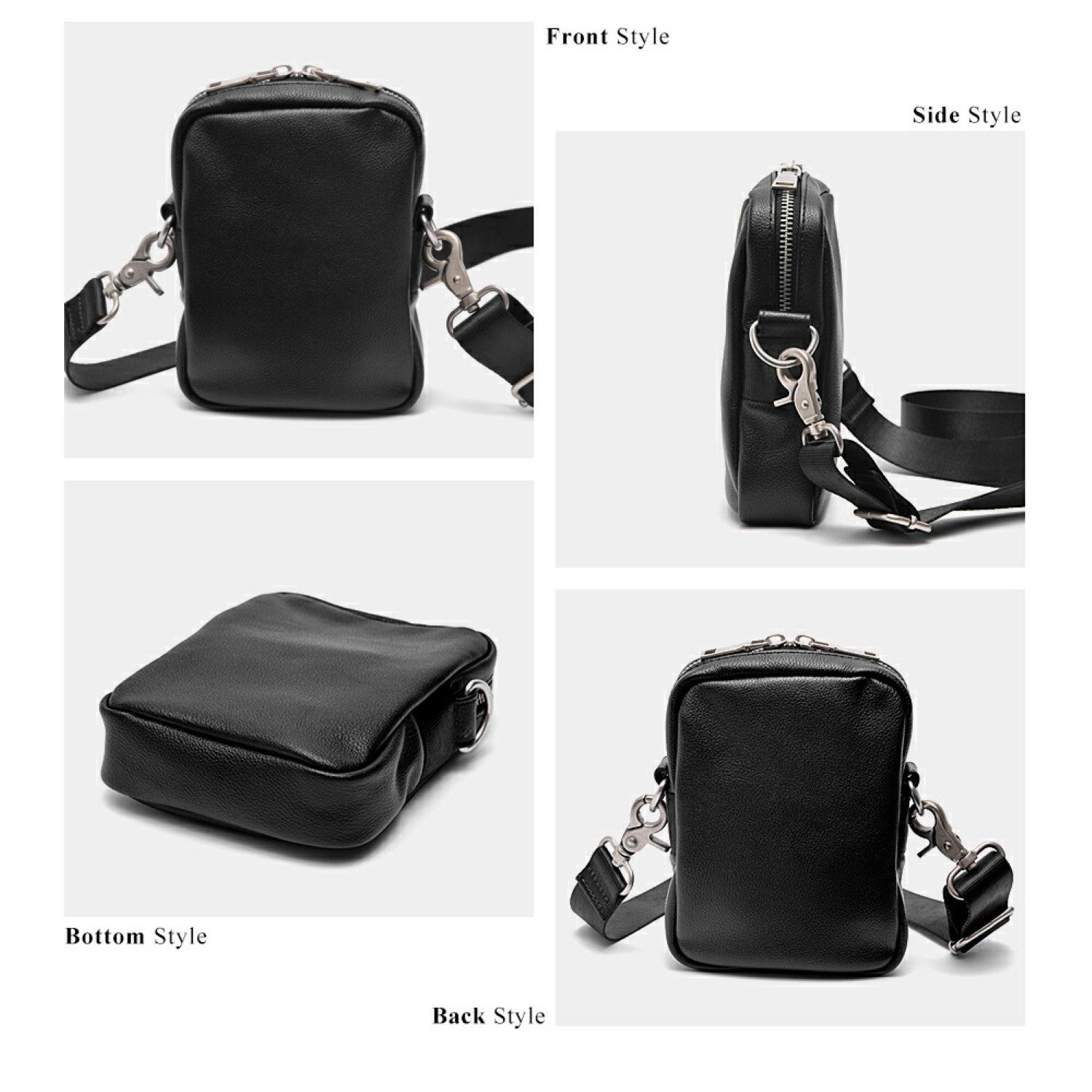 デバイスプラス DEVICE+ 本革カウレザー ミニショルダーバッグ