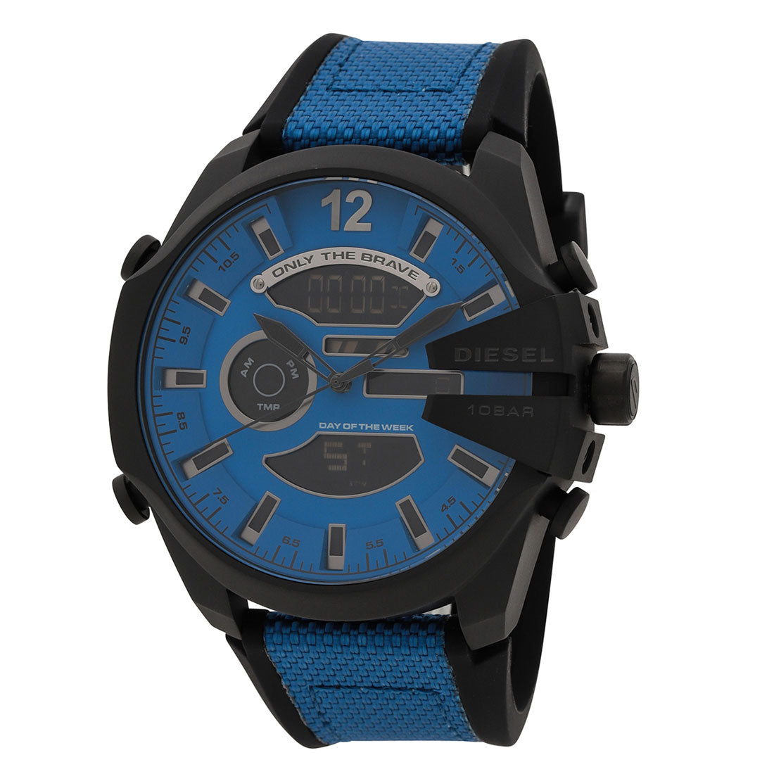 ディーゼル DIESEL 腕時計 メガチーフ MEGA CHIEF DZ4550 BLUE