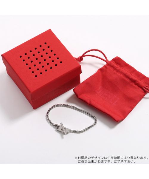 ディーゼル DIESEL DIESEL ブレスレット DX1476040 Dロゴ (シルバー) シルバー