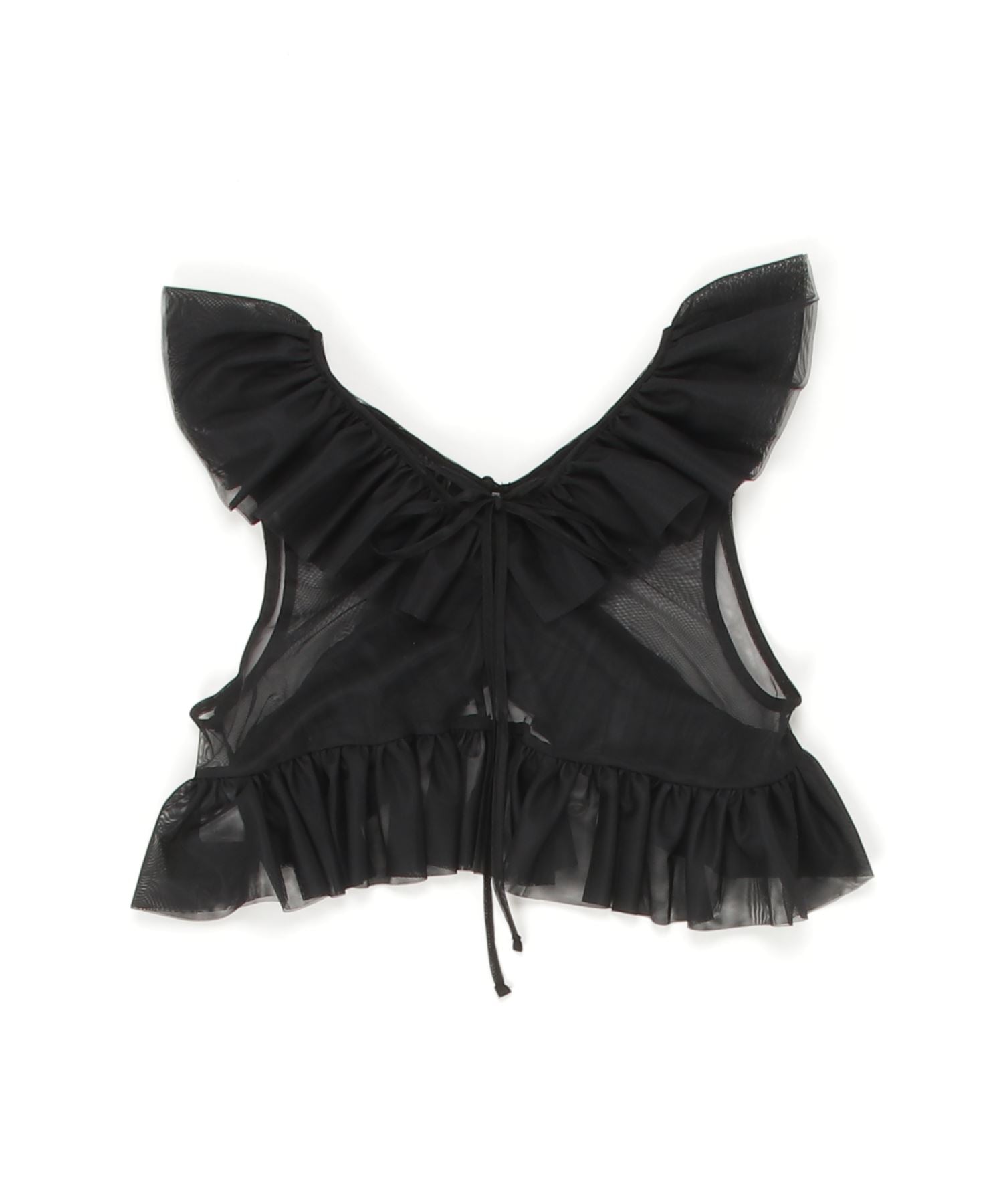 ディップインチョコレート DIP IN CHOCOLATE チュールベストドレス【DIP IN CHOCOLATE】 (L.グレー) L.グレー