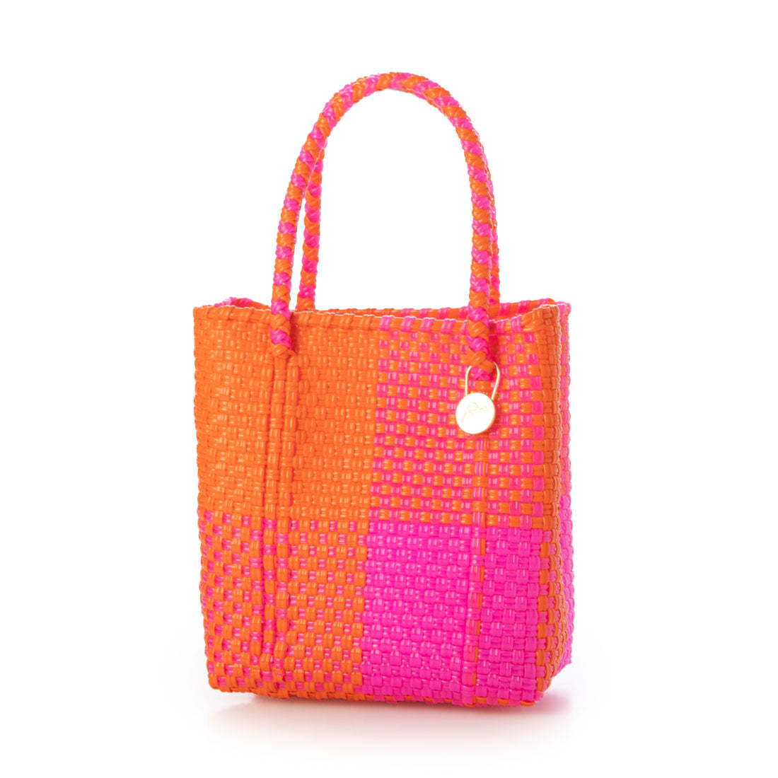 ドゥ アルシーヴ DOUX ARCHIVES 【Letra】MERCADO BAG MINI STYLE BLOCKS (ORN) ORN