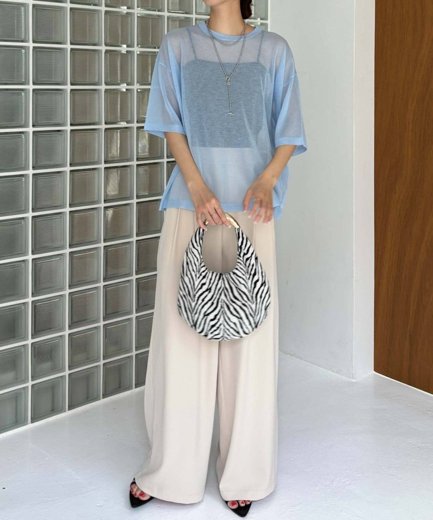 ドゥ archives DOUX ARCHIVES 透膚針織T恤