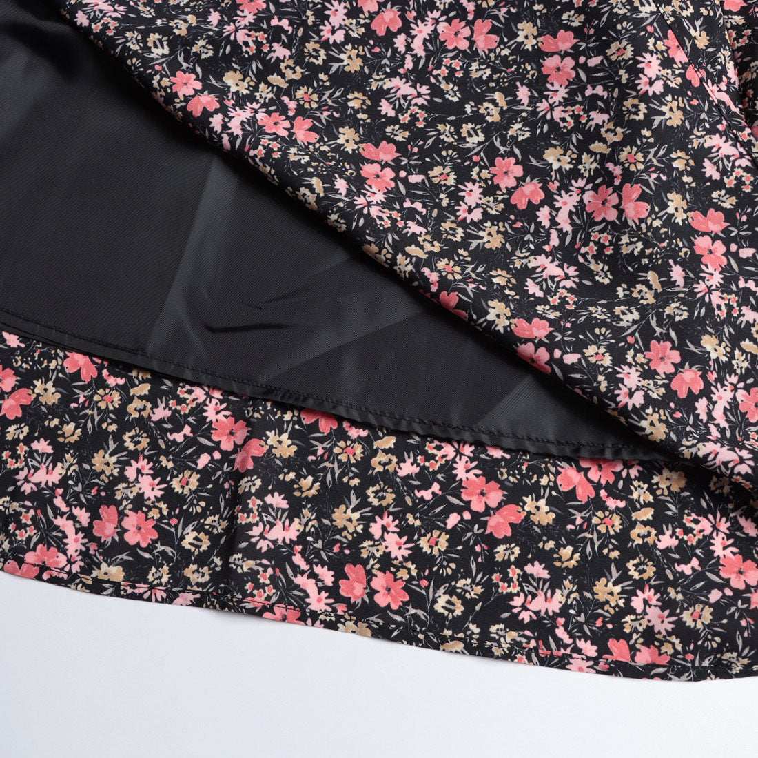 ドゥ アルシーヴ DOUX ARCHIVES ギャザーフラワープリントワンピース (OFWH) OFWH