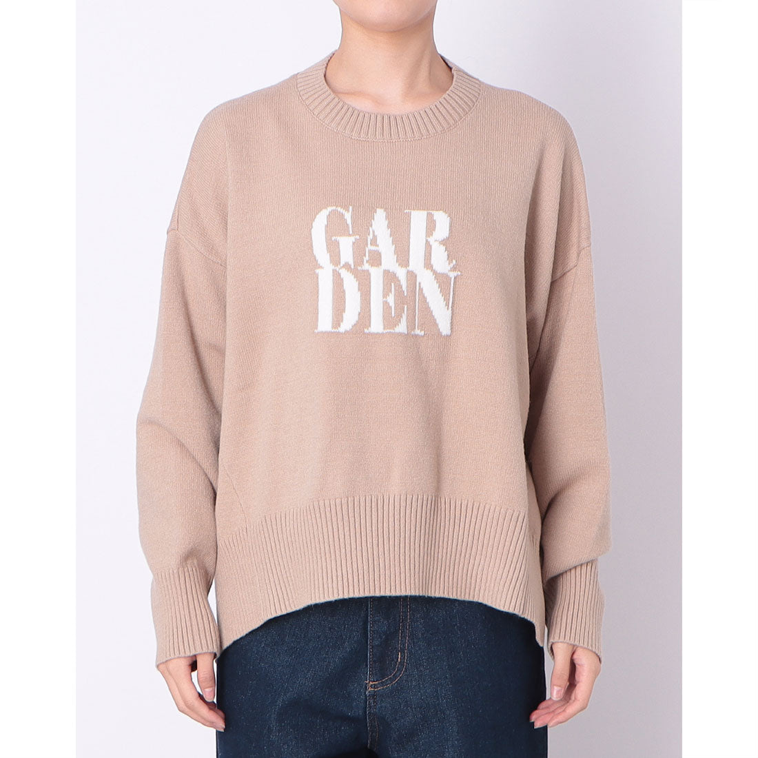 ドゥ アルシーヴ DOUX ARCHIVES ロゴgardenニット (GRG) GRG