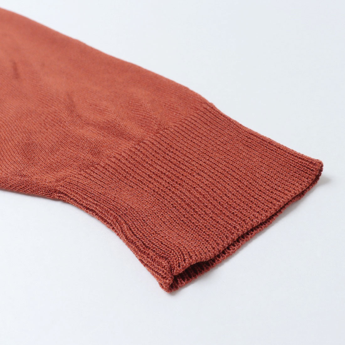 ドゥ アルシーヴ DOUX ARCHIVES シアーミドルカーディガン (TERRACOTTA) TERRACOTTA