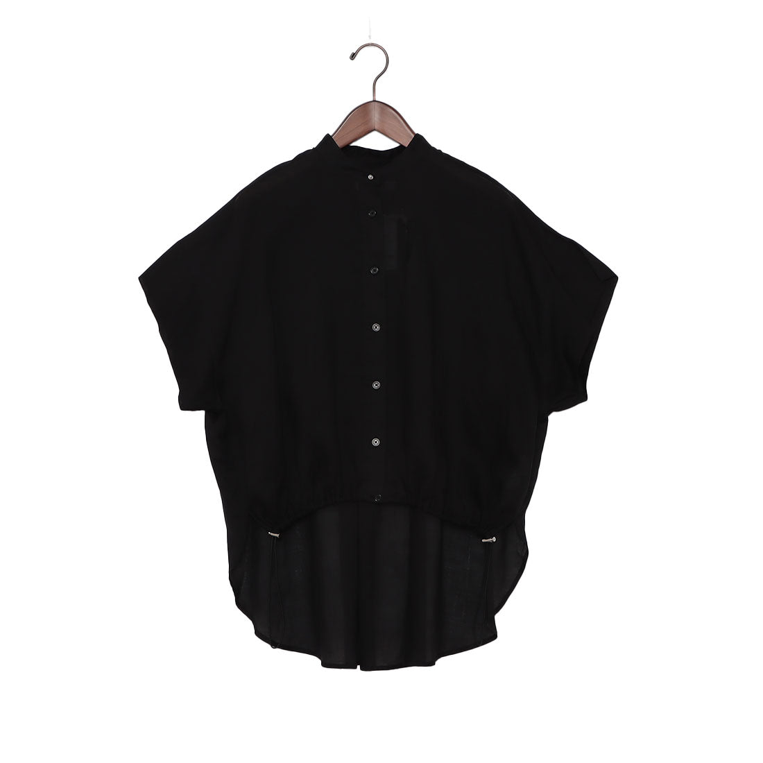 ドゥ アルシーヴ DOUX ARCHIVES ドロストフレンチラミーシャツ (BLK) BLK
