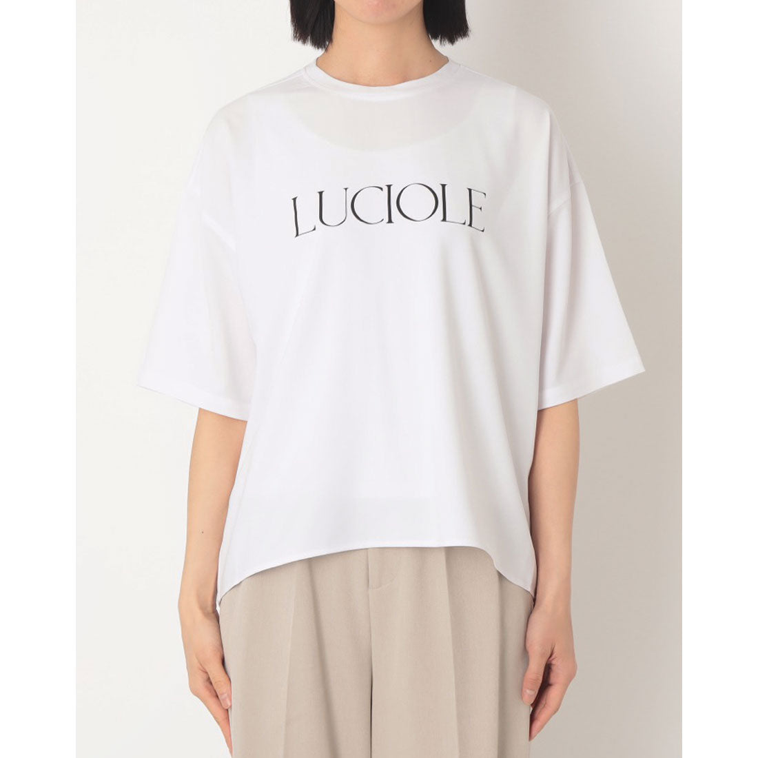ドゥ アルシーヴ DOUX ARCHIVES ジョーゼットプリントブラウス (OFF WHITE) OFF WHITE