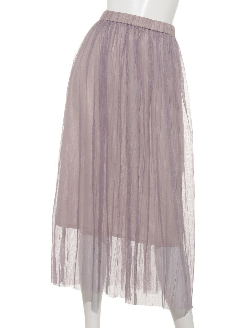 ドゥ アルシーヴ DOUX ARCHIVES シャンブレーワッシャースカート (MOCHA) MOCHA