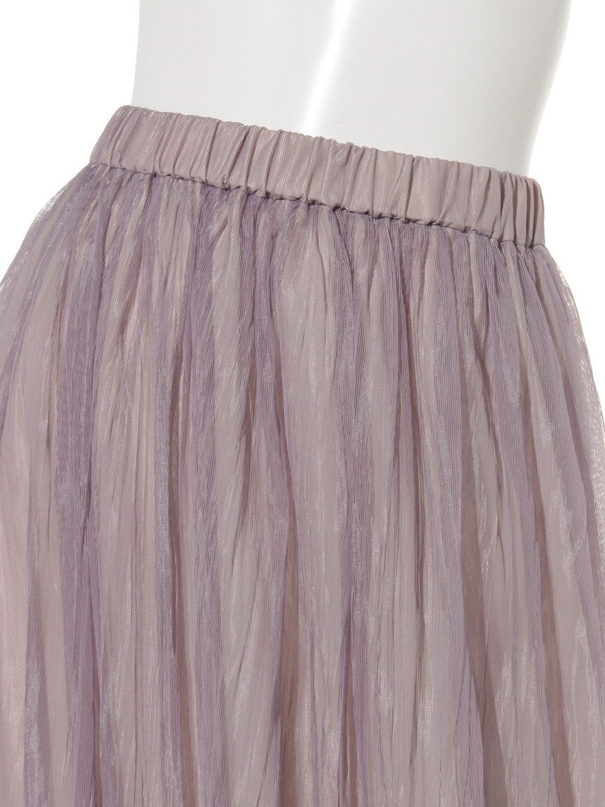 ドゥ アルシーヴ DOUX ARCHIVES シャンブレーワッシャースカート (MOCHA) MOCHA