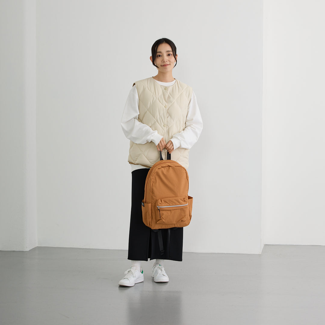 ドットアンドストライプ DOT&STRIPE やさバッグ10ポケリュック (ORANGE) ORANGE