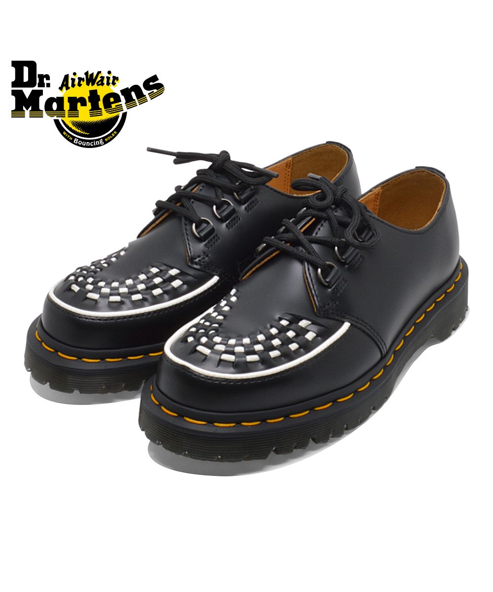 靴 dr.martens ramsey us7 / 24cm Ramsey woven suede creepers in Tan | Dr. Martens