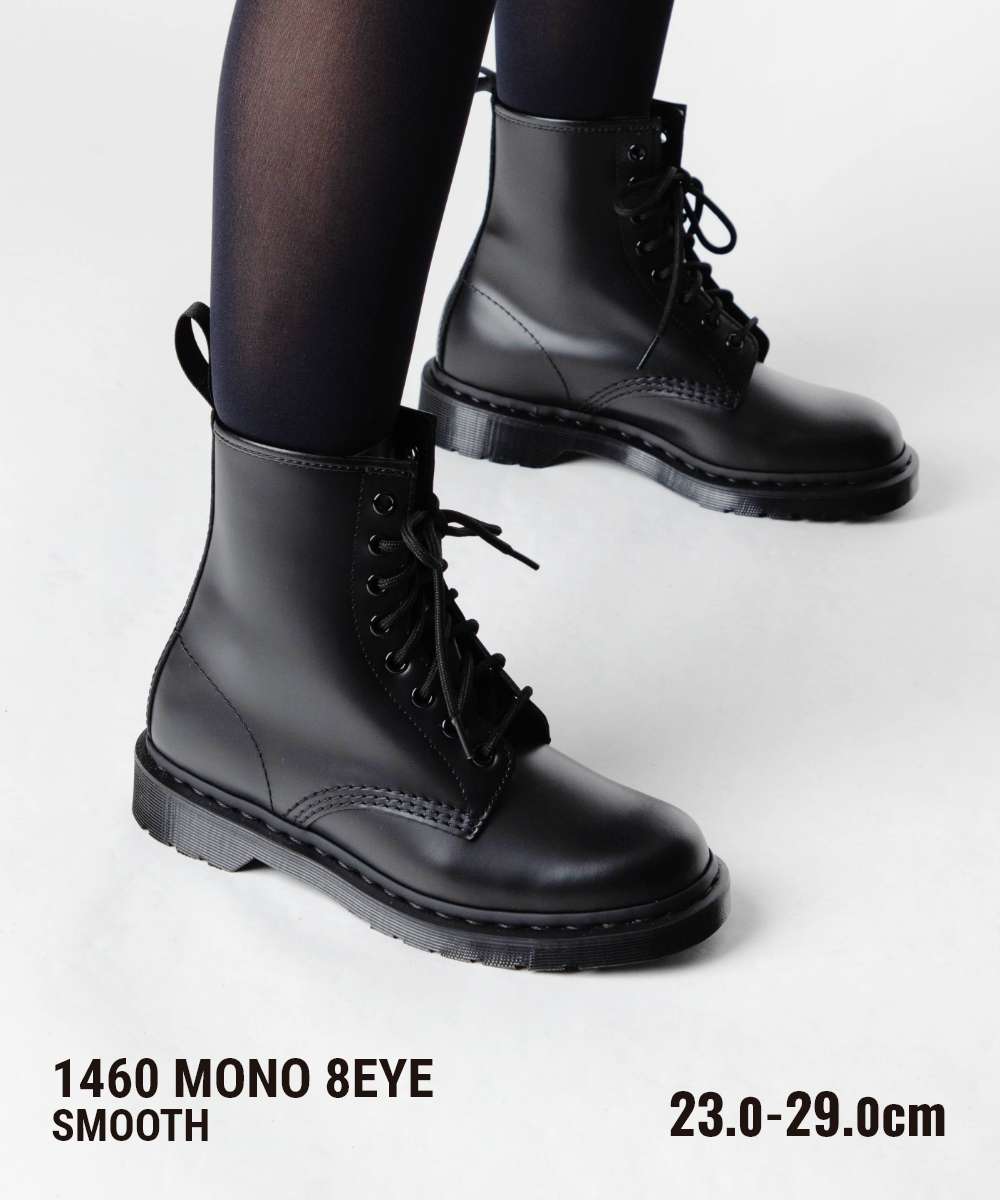 ドクターマーチン Dr.Martens ドクターマーチン Dr.Martens 14353001 ブーツ 1460 MONO 8 ホールブーツ メンズ レディース シューズ エイトホール (ブラック) ブラック
