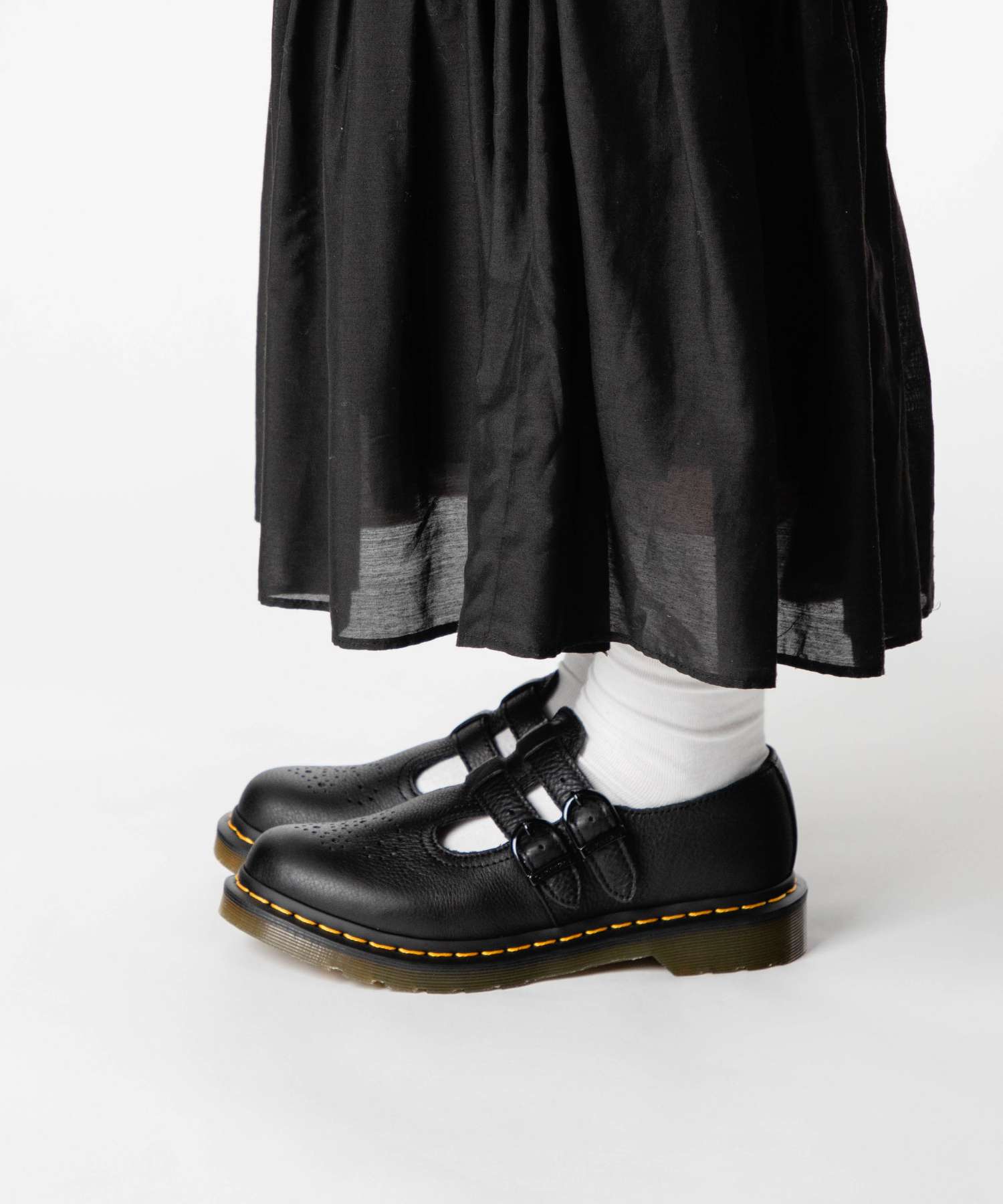ドクターマーチン Dr.Martens ドクターマーチン Dr.Martens 8065 メリージェーン シューズ VIRGINIA LEATHER MARY JANE SHOES ヴァージニア 30 (BLACK/ブラック) BLACK/ブラック