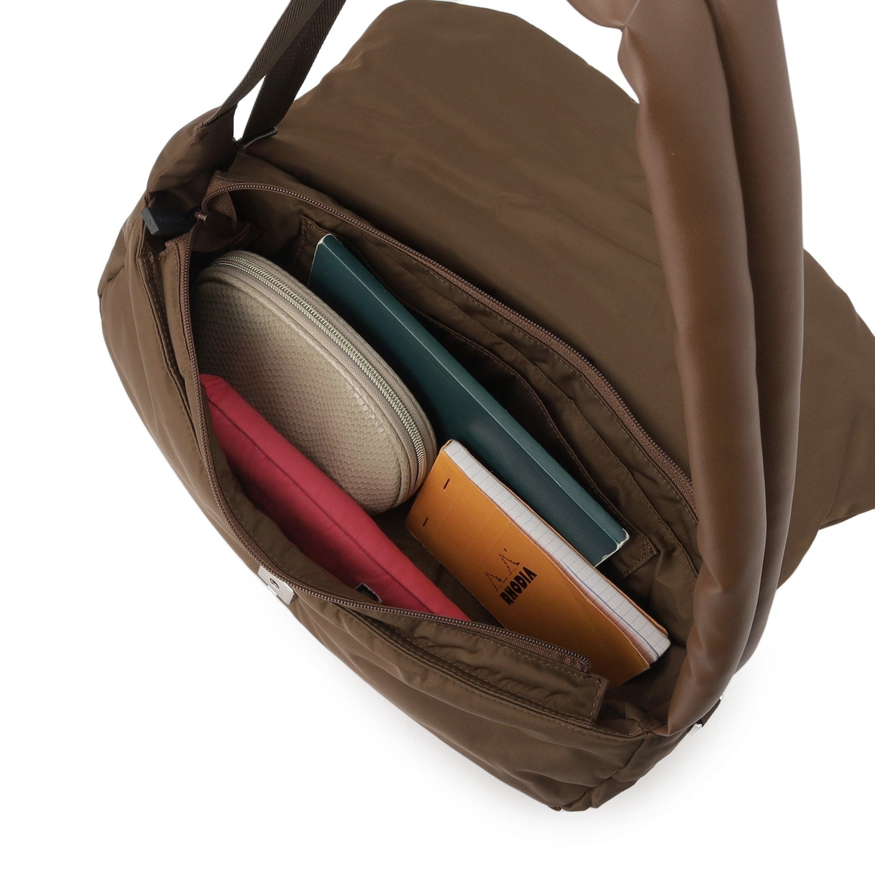 ドレステリア DRESSTERIOR NOMADIS(ノマディス) LUCK ナイロンショルダーバッグ (モカブラウン(042)) モカブラウン(042)