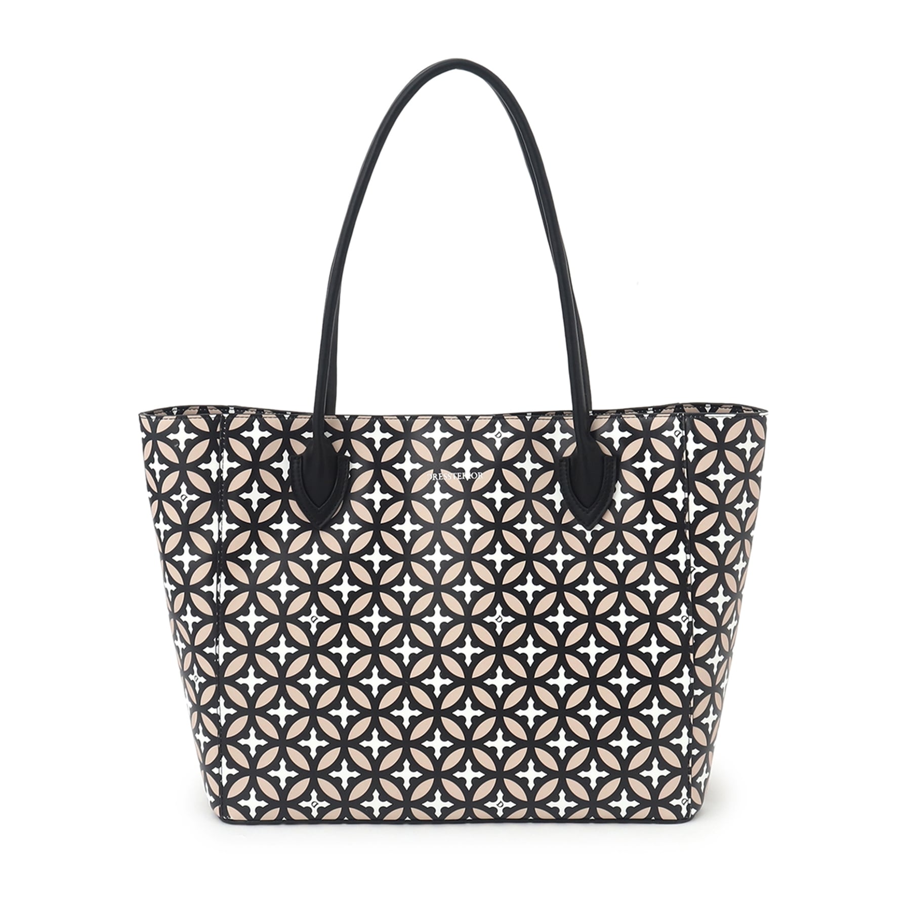 ドレステリア DRESSTERIOR オーバーラップサークル リサイクルレザートート (ナチュラル(150)) ナチュラル(150)