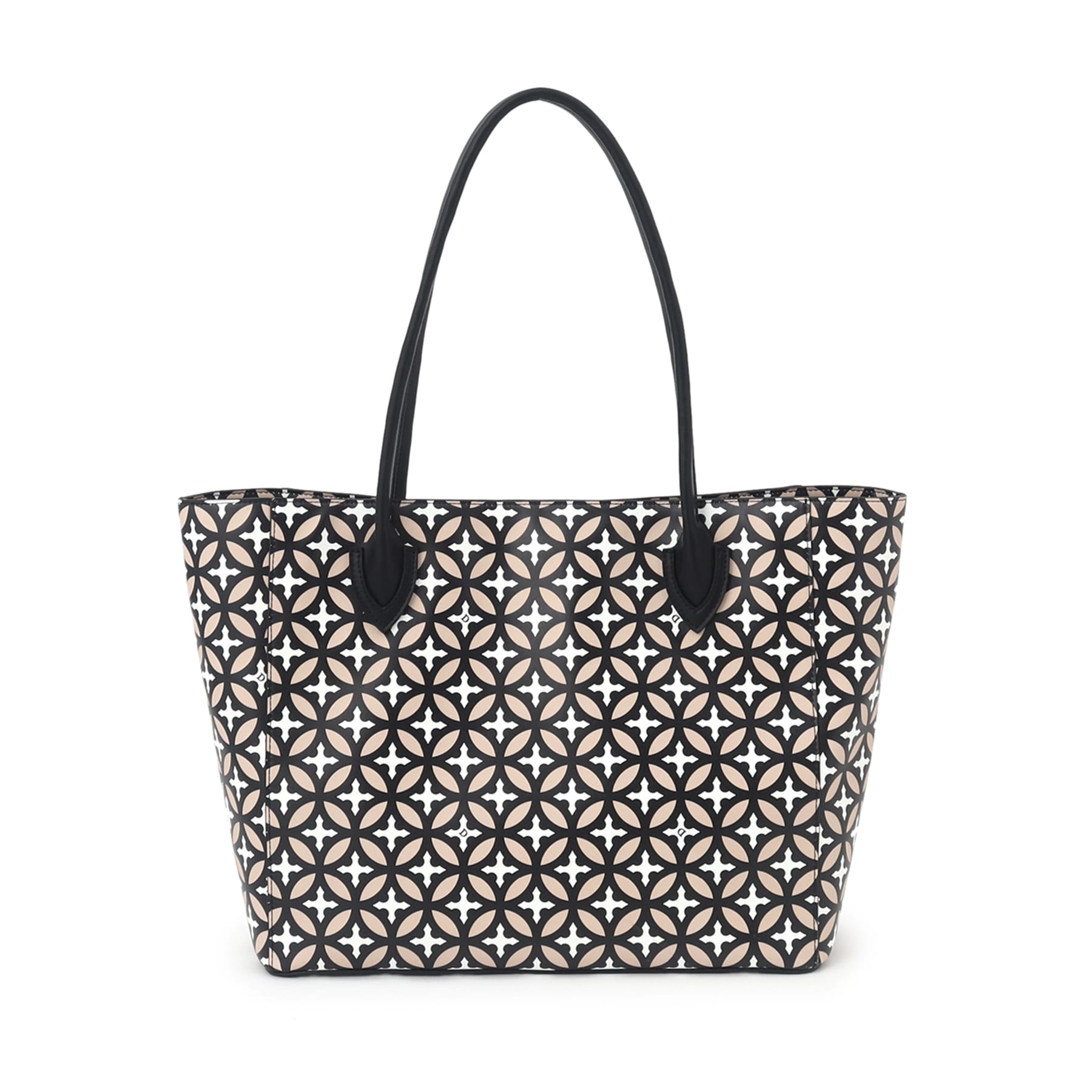 ドレステリア DRESSTERIOR オーバーラップサークル リサイクルレザートート (ナチュラル(150)) ナチュラル(150)