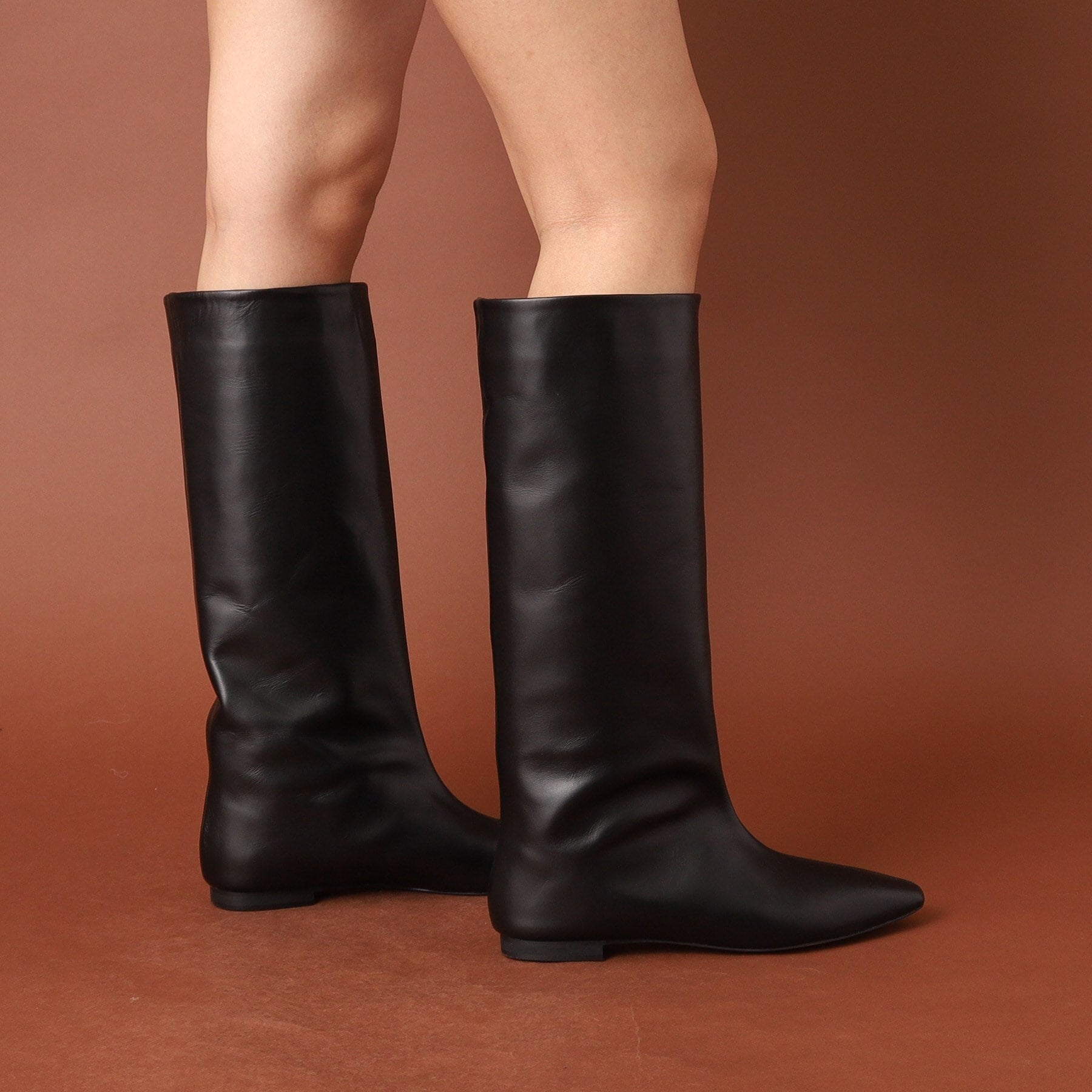 ドレステリア DRESSTERIOR Dhyana.(ディアナドット)×金子綾 ロングブーツ (ブラック(019)) ブラック(019)