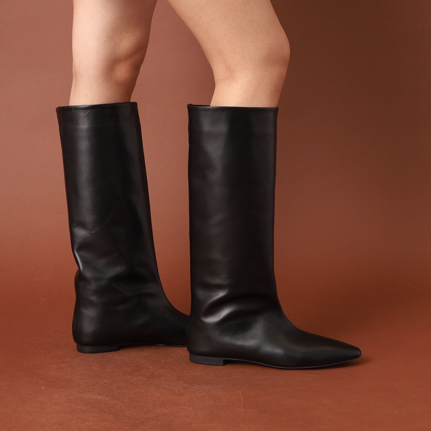 ドレステリア DRESSTERIOR Dhyana.(ディアナドット)×金子綾 ロングブーツ (ブラック(019)) ブラック(019)