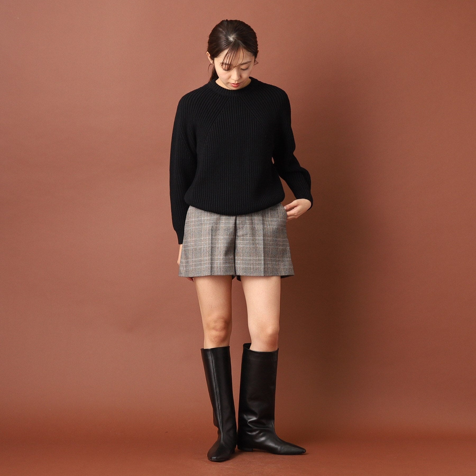 ドレステリア DRESSTERIOR Dhyana.(ディアナドット)×金子綾 ロングブーツ (ブラック(019)) ブラック(019)