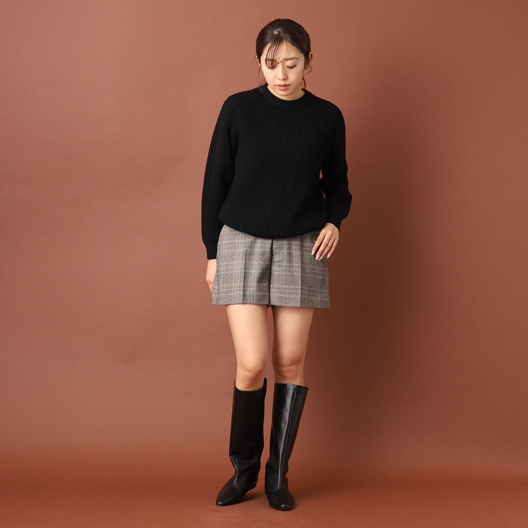 ドレステリア DRESSTERIOR Dhyana.(ディアナドット)×金子綾 ロングブーツ (ブラック(019)) ブラック(019)