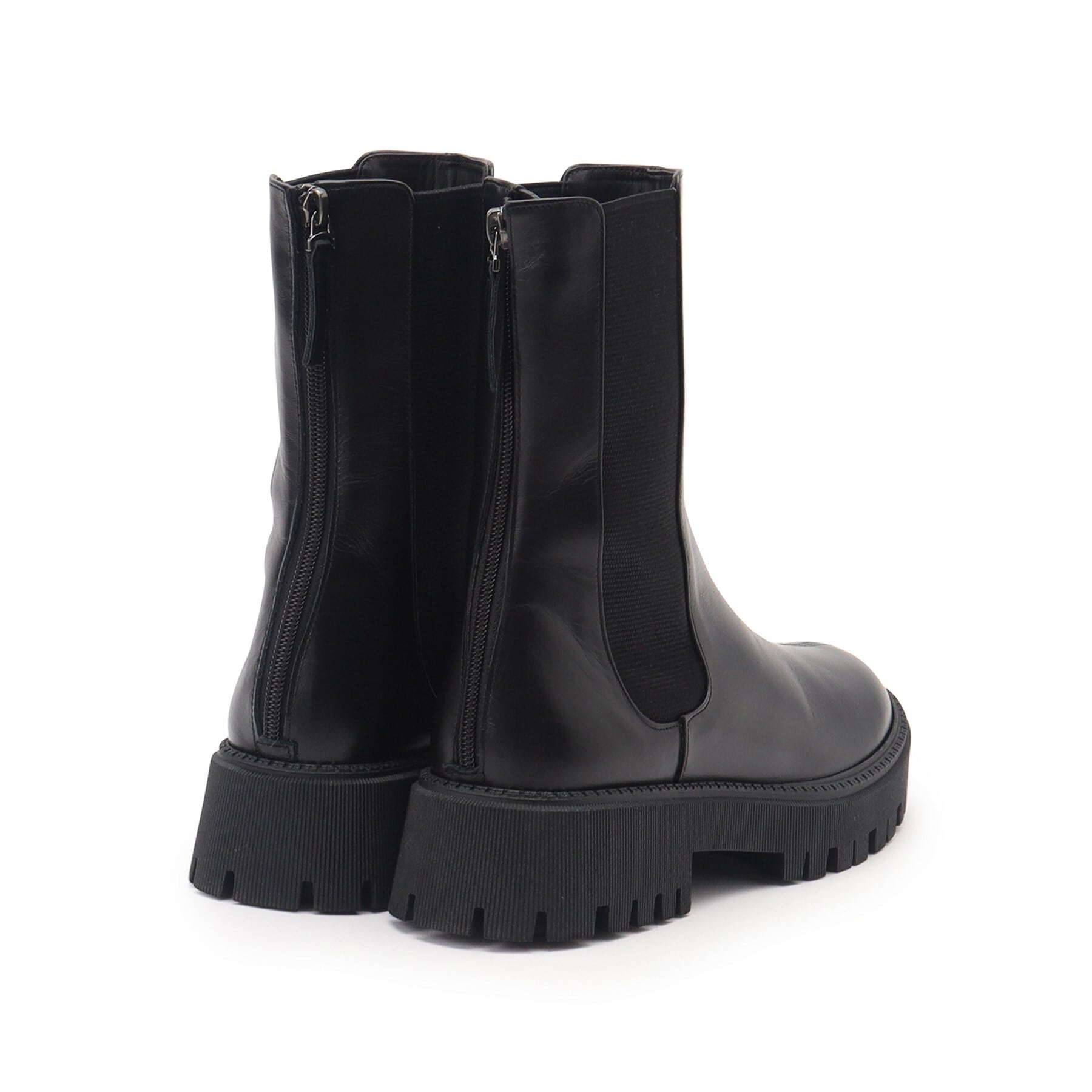 ドレステリア DRESSTERIOR Dhyana.(ディアナドット) バックファスナー チェルシーブーツ (ブラック(019)) ブラック(019)