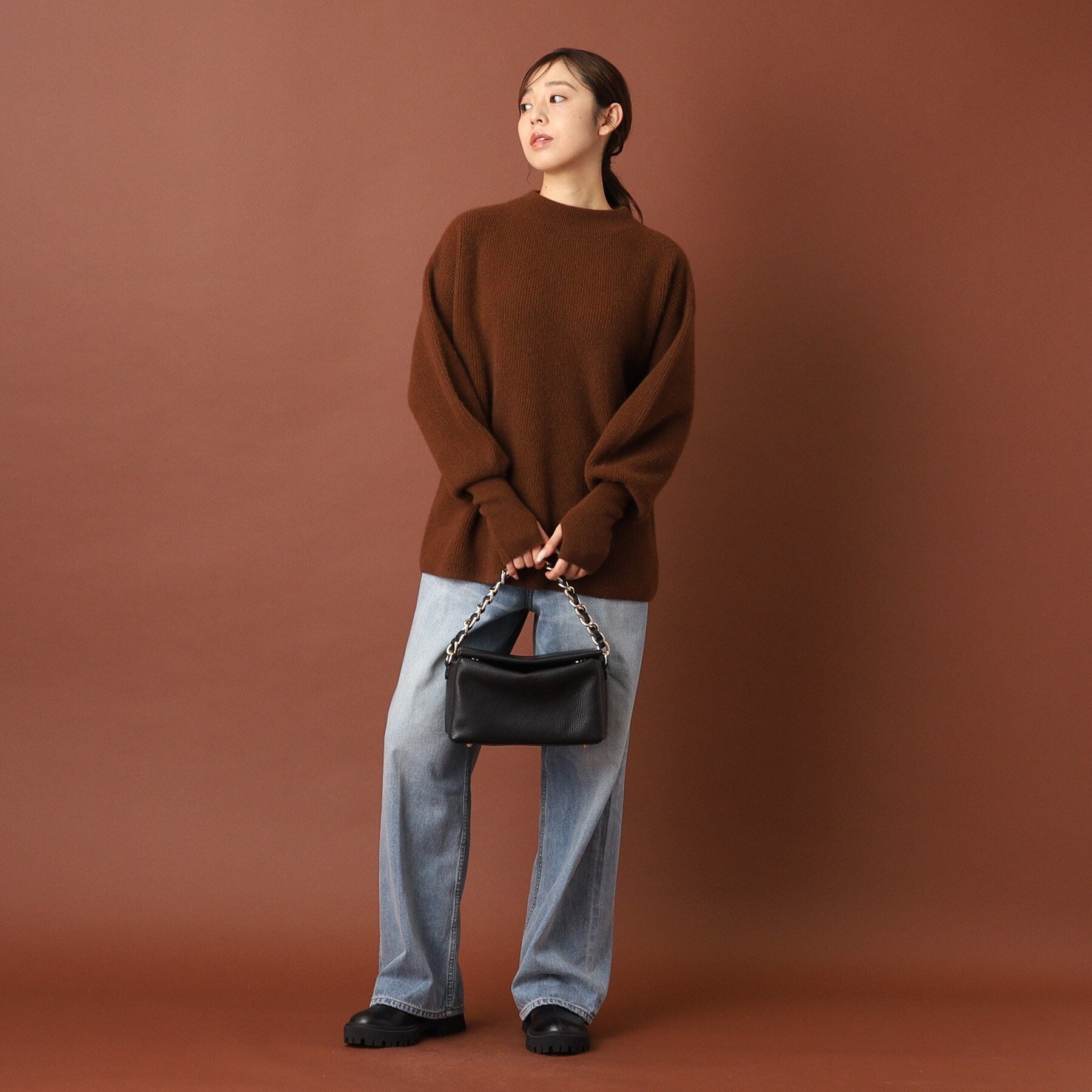 ドレステリア DRESSTERIOR Dhyana.(ディアナドット) バックファスナー チェルシーブーツ (ブラック(019)) ブラック(019)