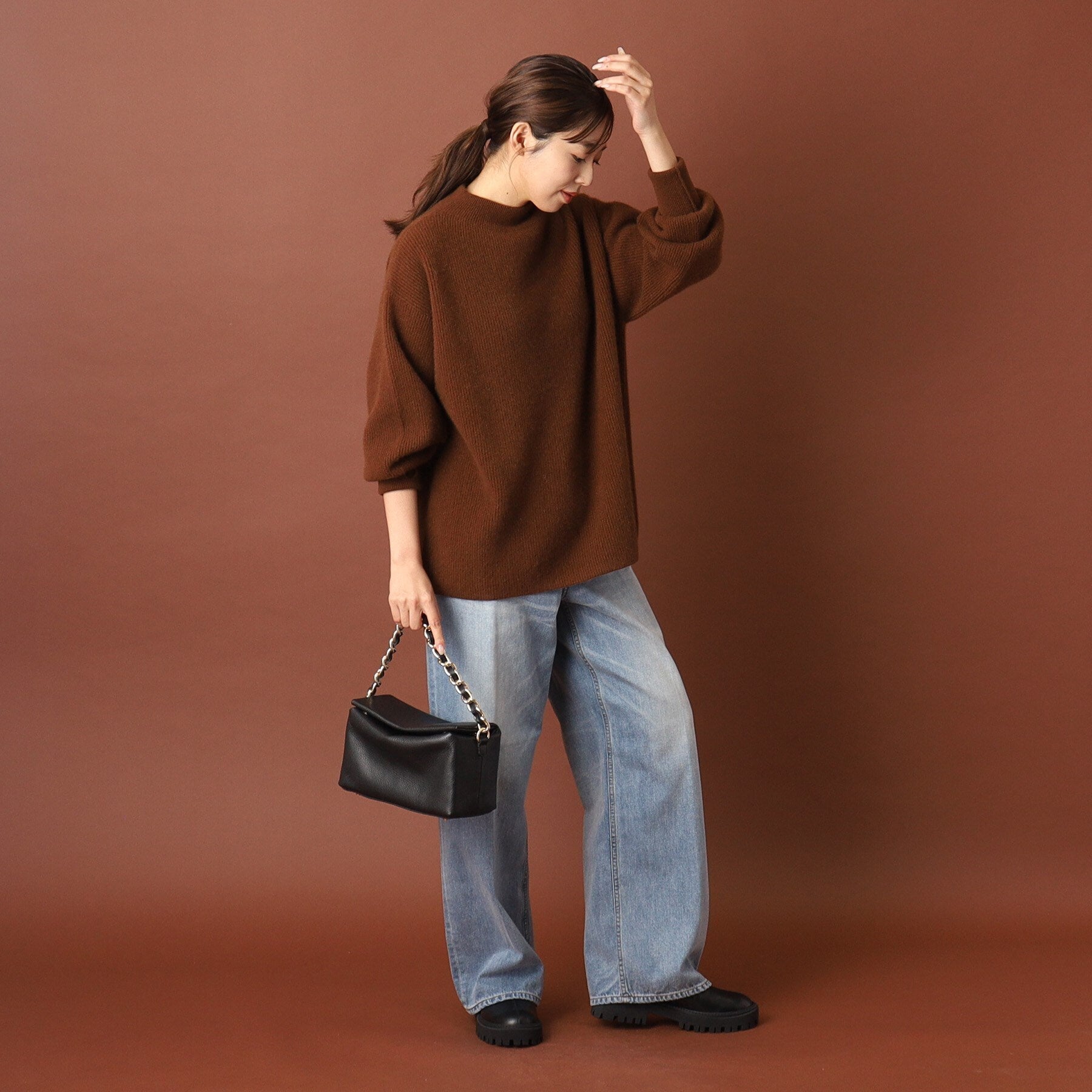 ドレステリア DRESSTERIOR Dhyana.(ディアナドット) バックファスナー チェルシーブーツ (ブラック(019)) ブラック(019)